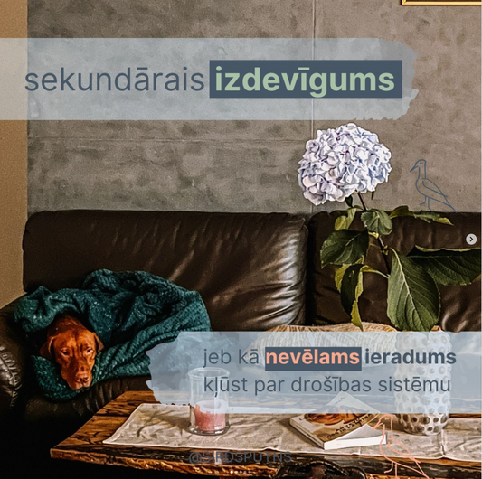 Sekundārais izdevīgums - jeb kā nevēlams ieradums kļūst par drošības sistēmu?