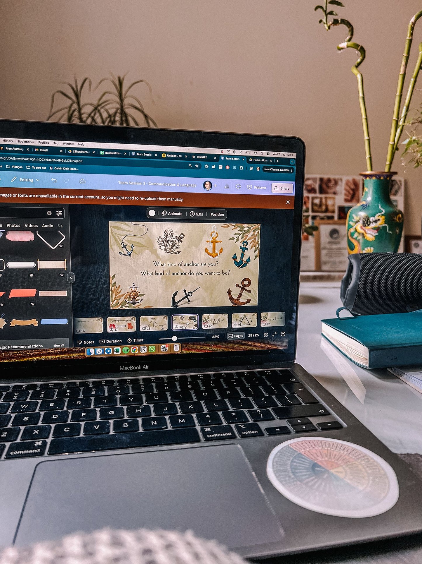 Komandu un uzņēmumu sesija